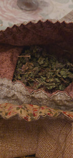 Handmade Herbal Drawstring Satchels
